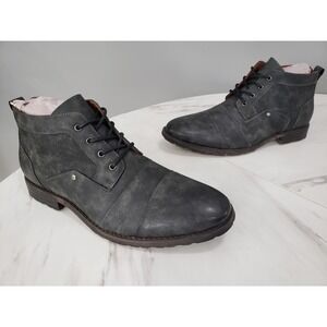 NEW - SIZE 11 - Ferro Aldo BLAINE Men's Ankle Dress Casual Chukka‎ Zipper Boots